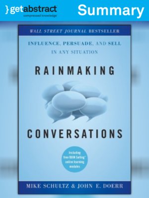 cover image of Rainmaking Conversations (Summary)